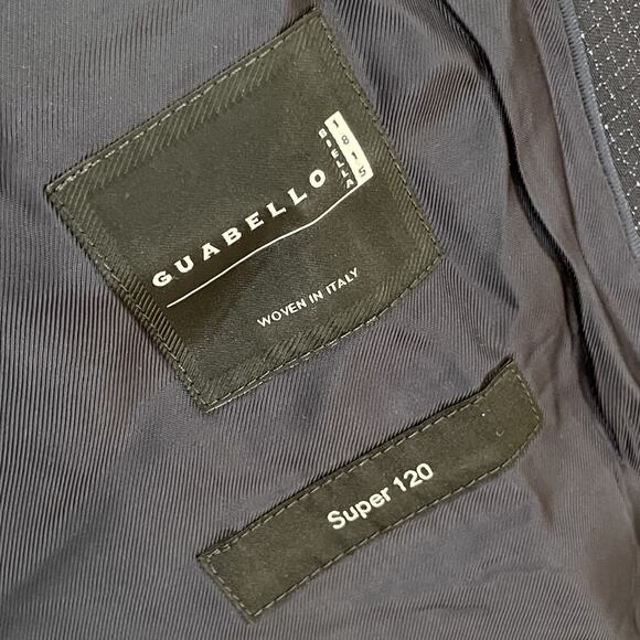 Hugo Boss Men’s 40R Navy Wool Blazer Sport Coat Jacket Made in Turkey - Picture 9 of 13